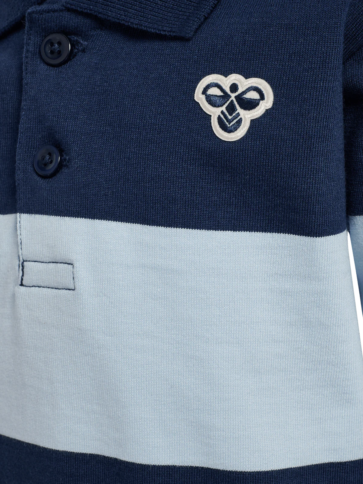 MINI LOOSE STRIPE POLO GENSER - Dress Blues - Image 3