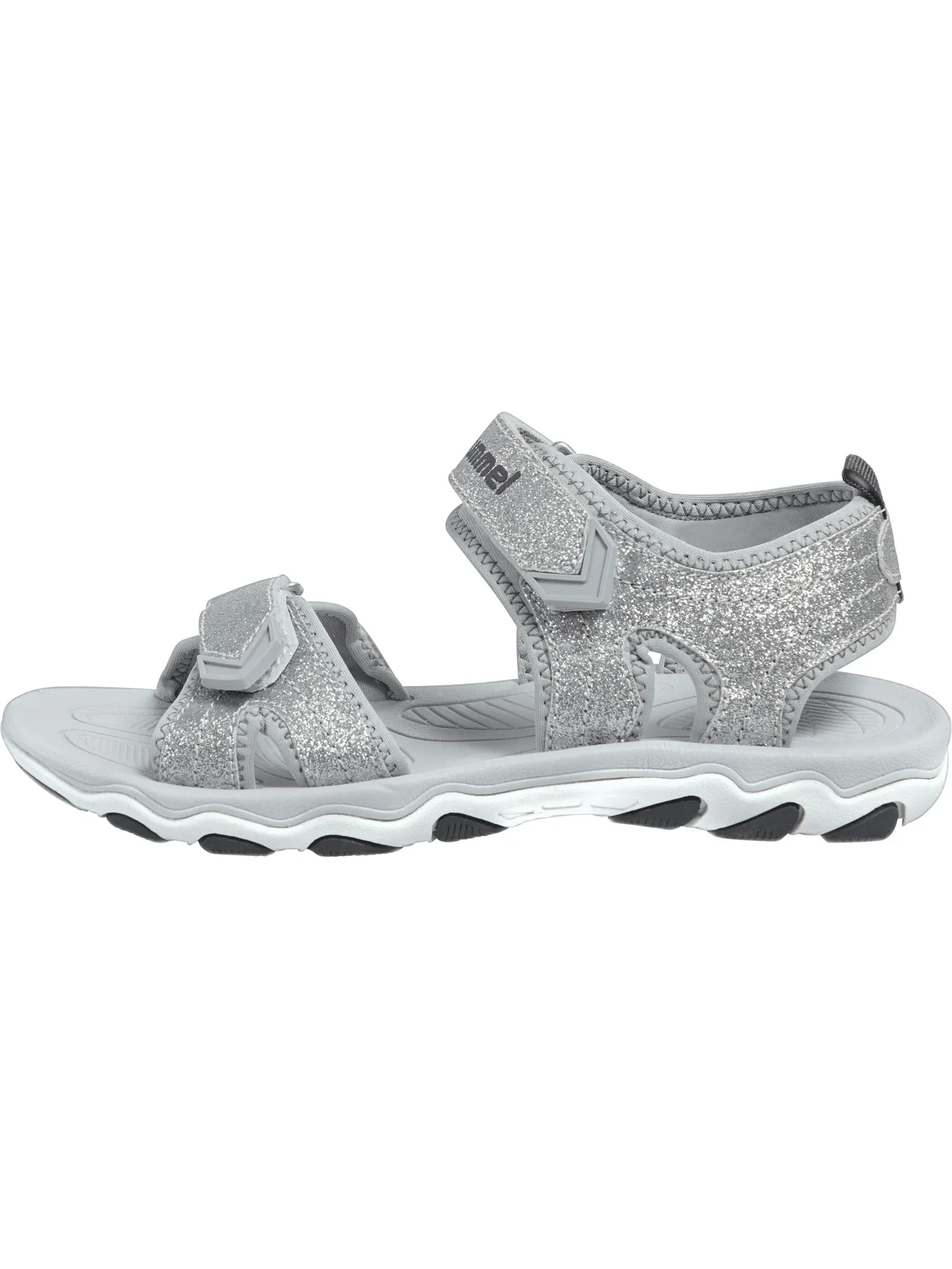 SANDAL GLITTER JR - Silver