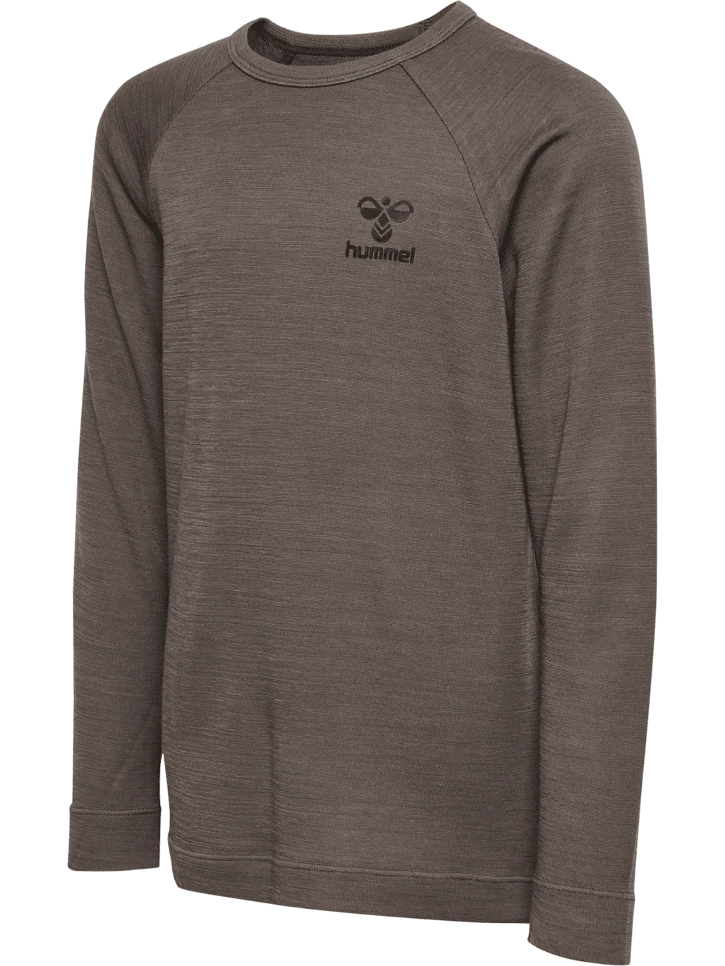 WINGO T SHIRT L/S - MAJOR BROWN