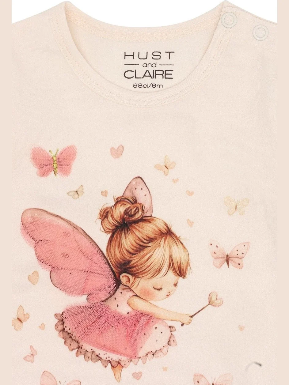 Alma Baby fairy Genser - Petal pink - Image 3