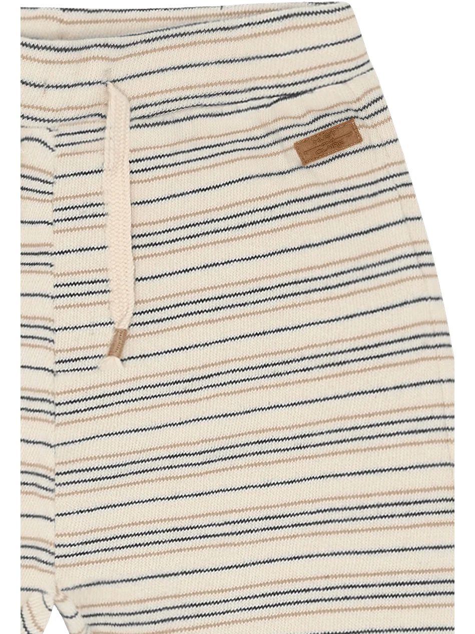 Gus Fine striped knit - Snow White - Image 2
