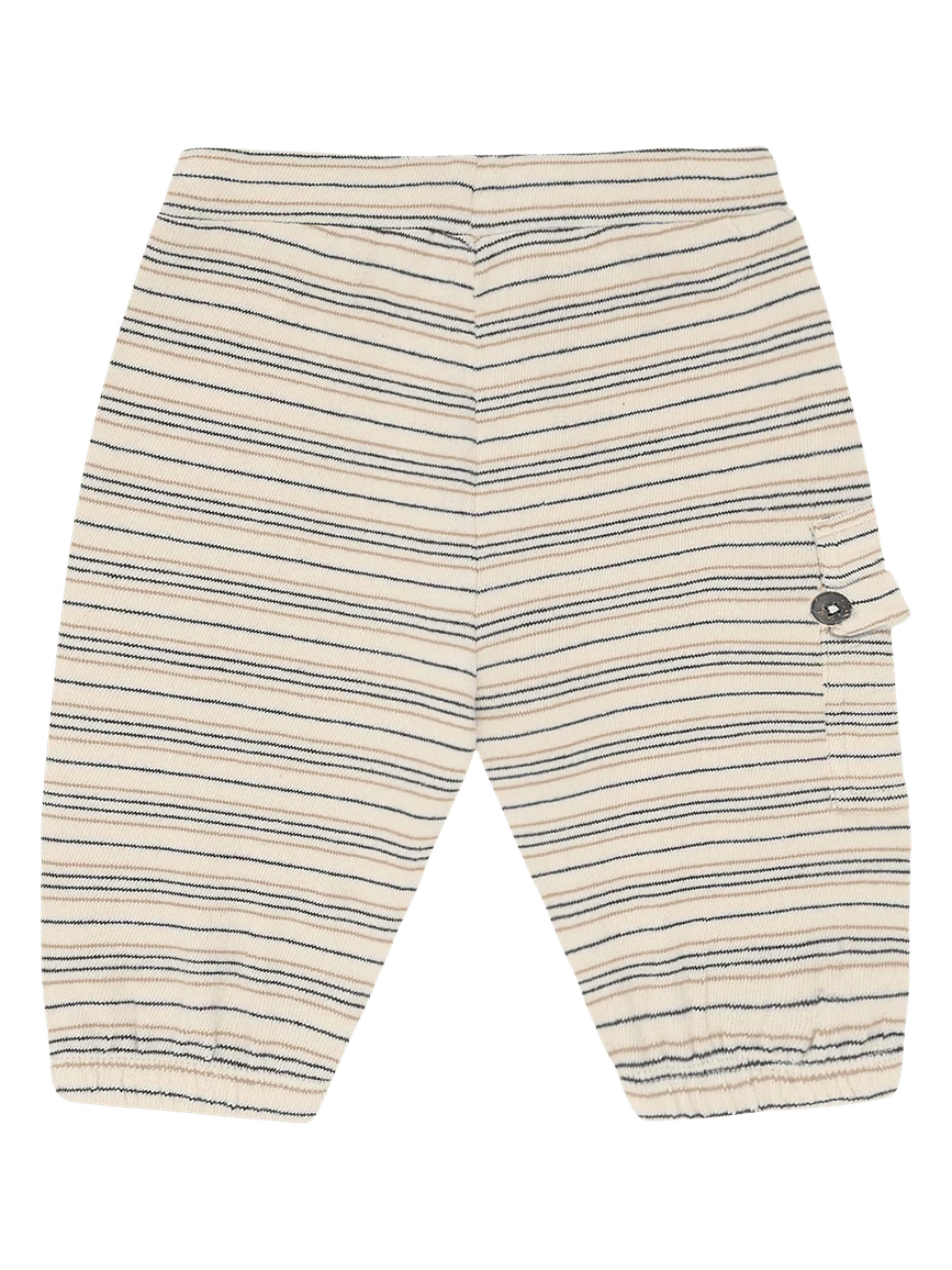 Gus Fine striped knit - Snow White - Image 3