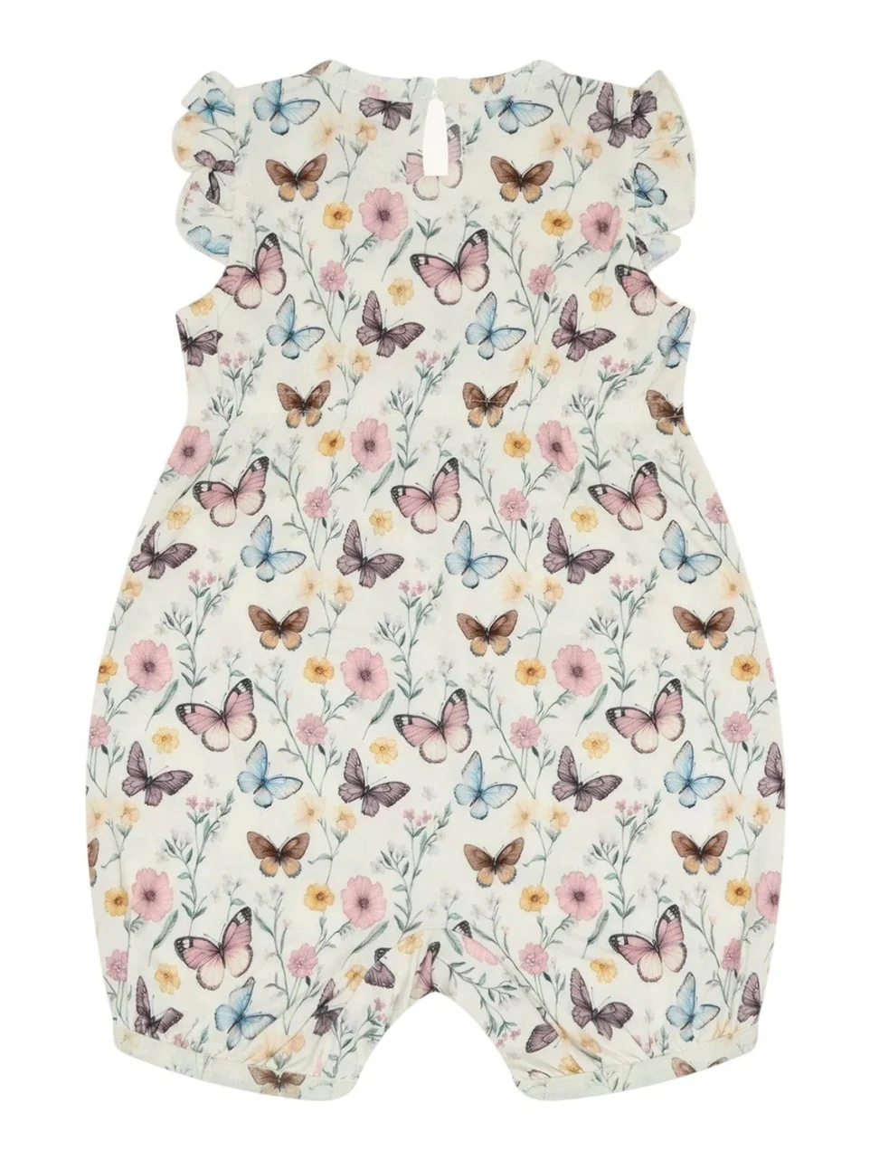 MILU BUTTERFLY ROMPER - Ivory - Image 2