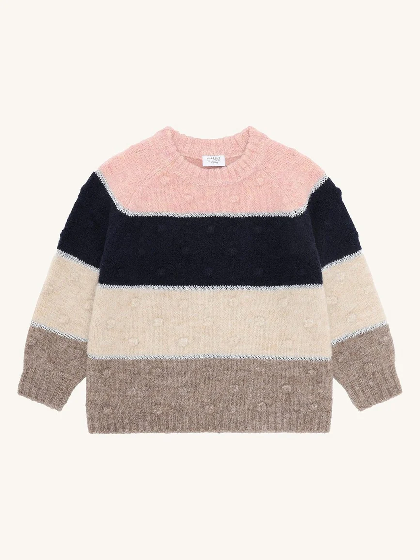Pippa Knit genser - Wheat melange