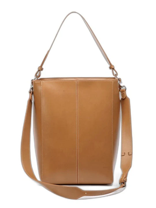 Casset glossy structure veske - mocha