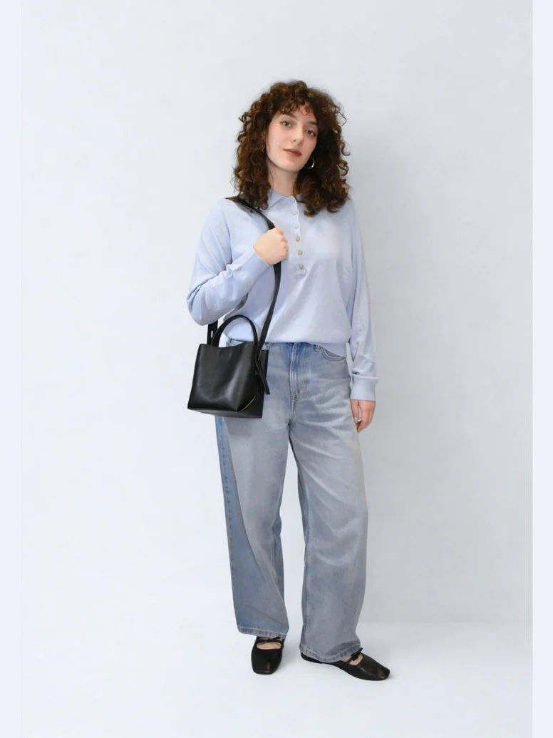 Molly soft structure veske - black - Image 4