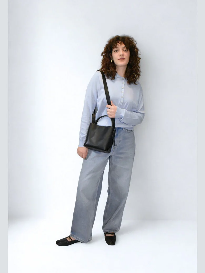 Molly soft structure veske - black - Image 5