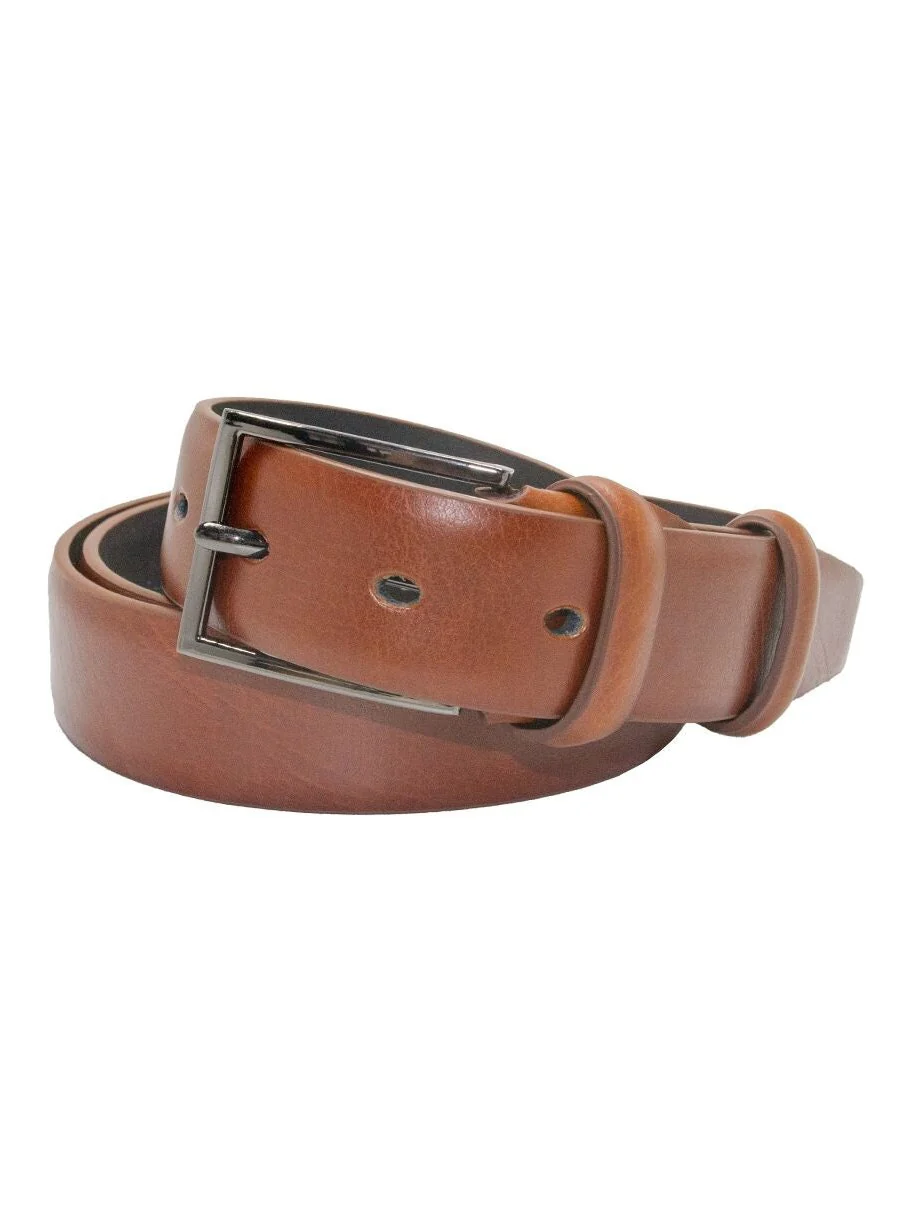 Barn klassisk belte 55cm - cognac