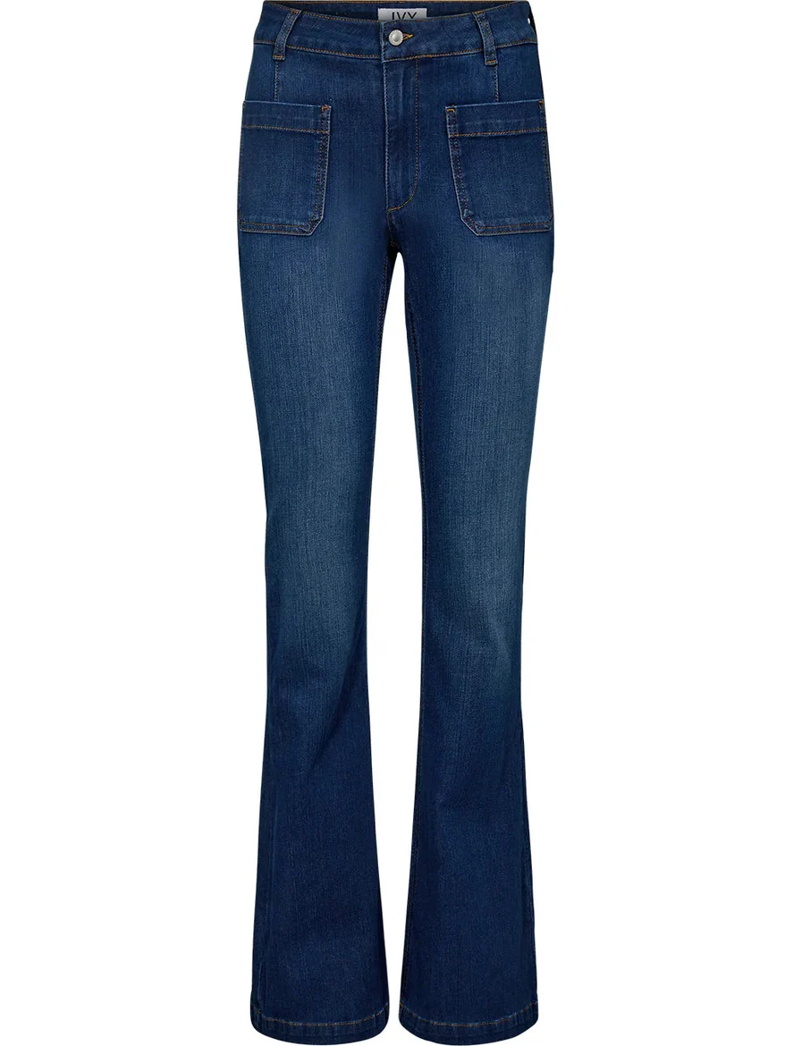 Ann charlotte earth jeans - wash cayenne