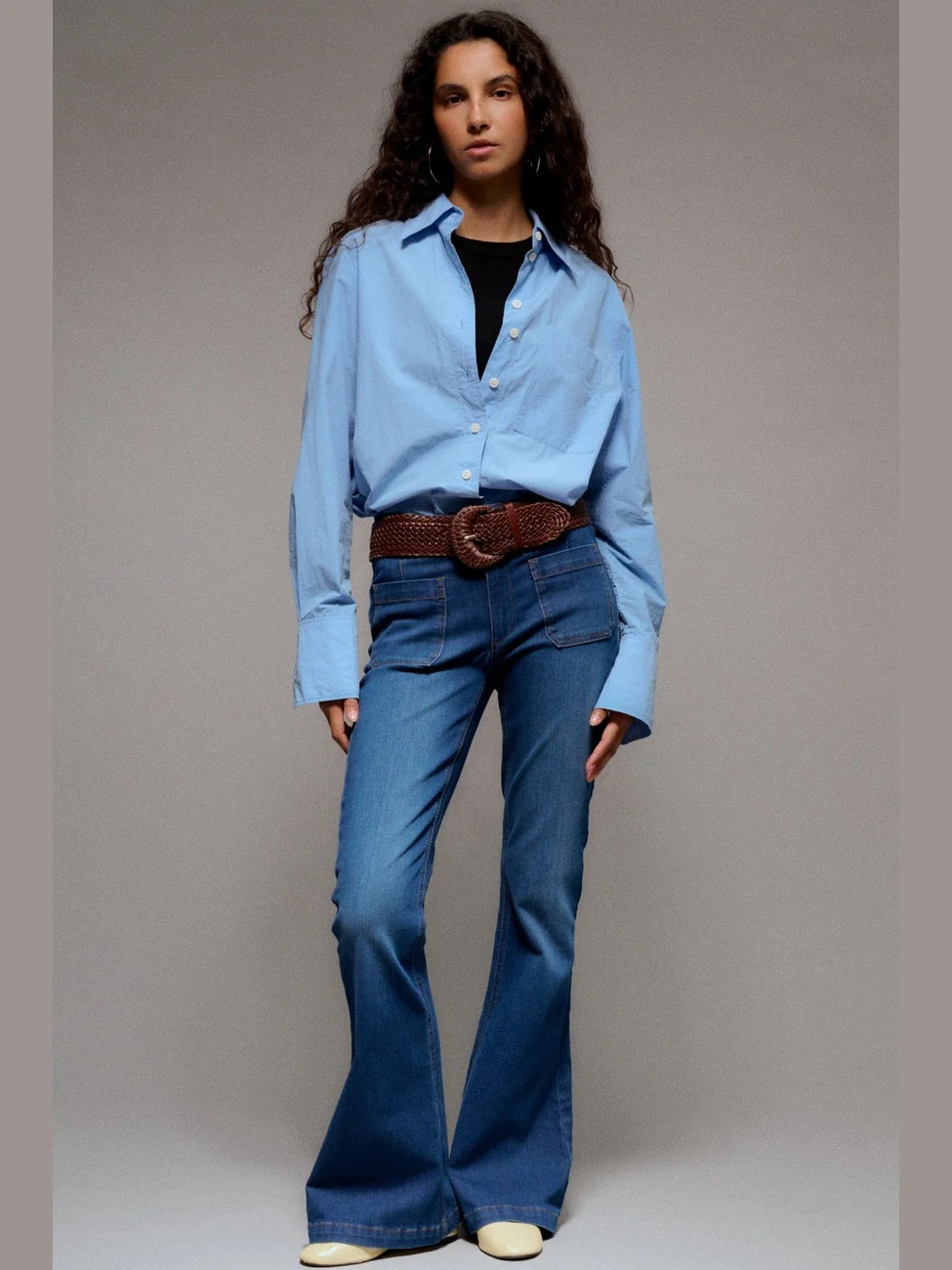 Ann charlotte earth jeans - wash cayenne - Image 3