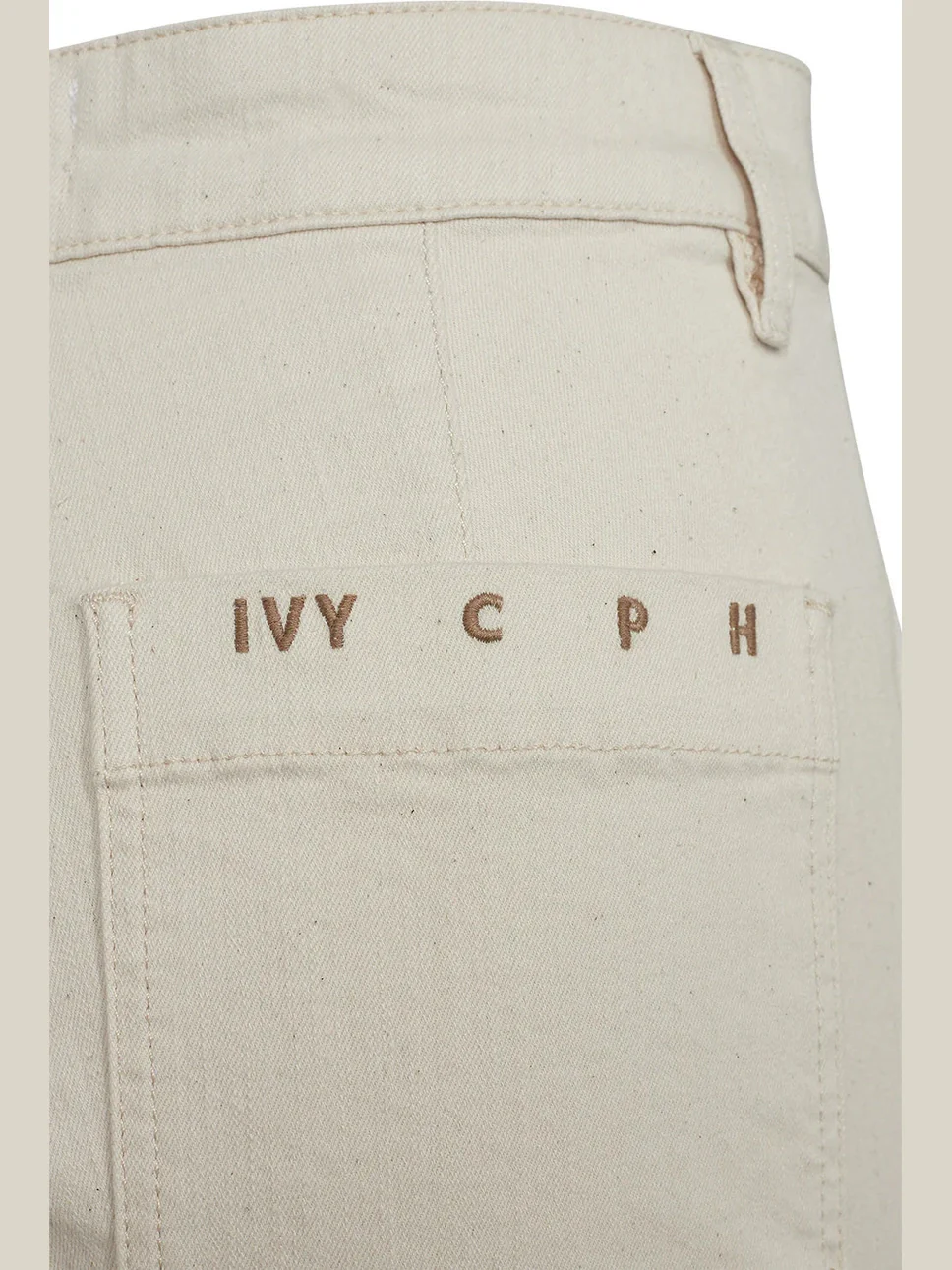 Ann charlotte jeans undone - ecru - Image 3