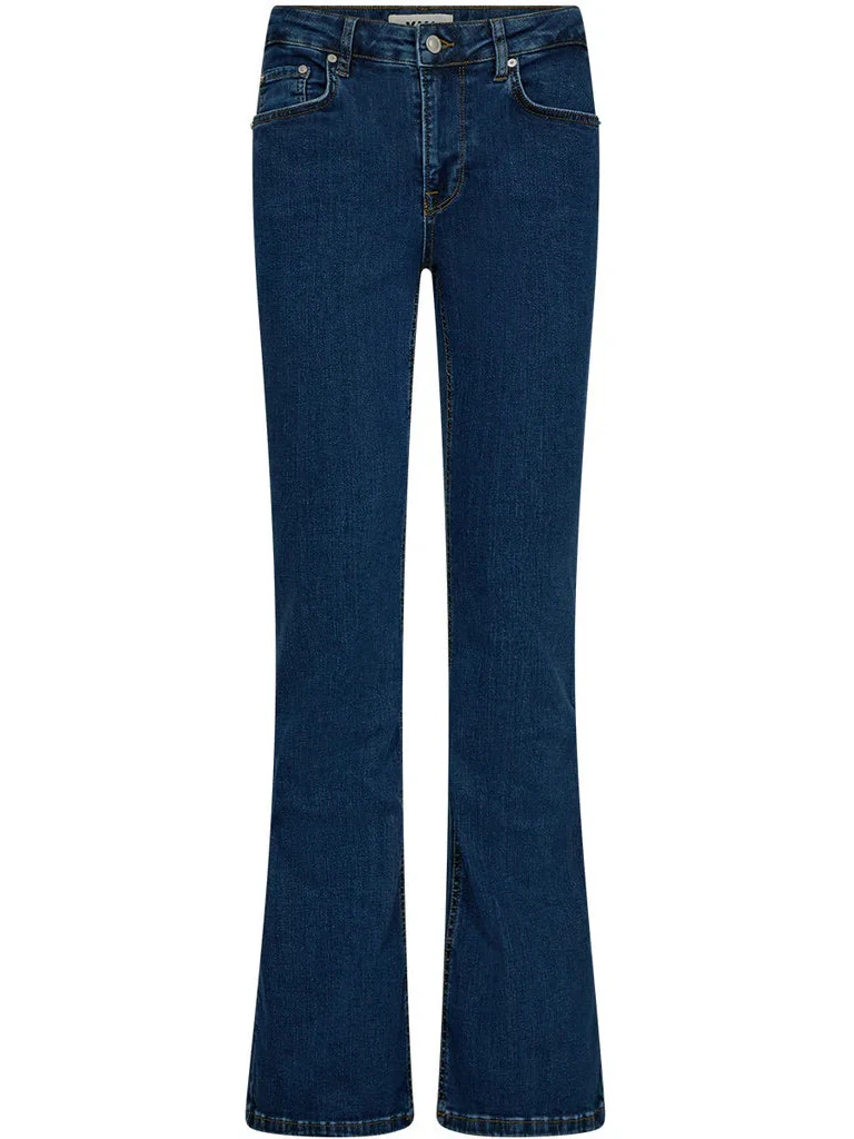 Charlotte jeans wash undone mid indigo - denim blue