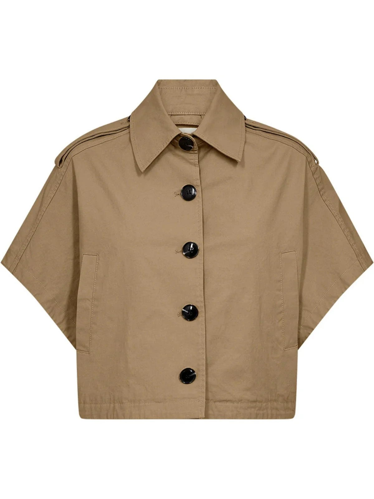 Katee cape - warm beige