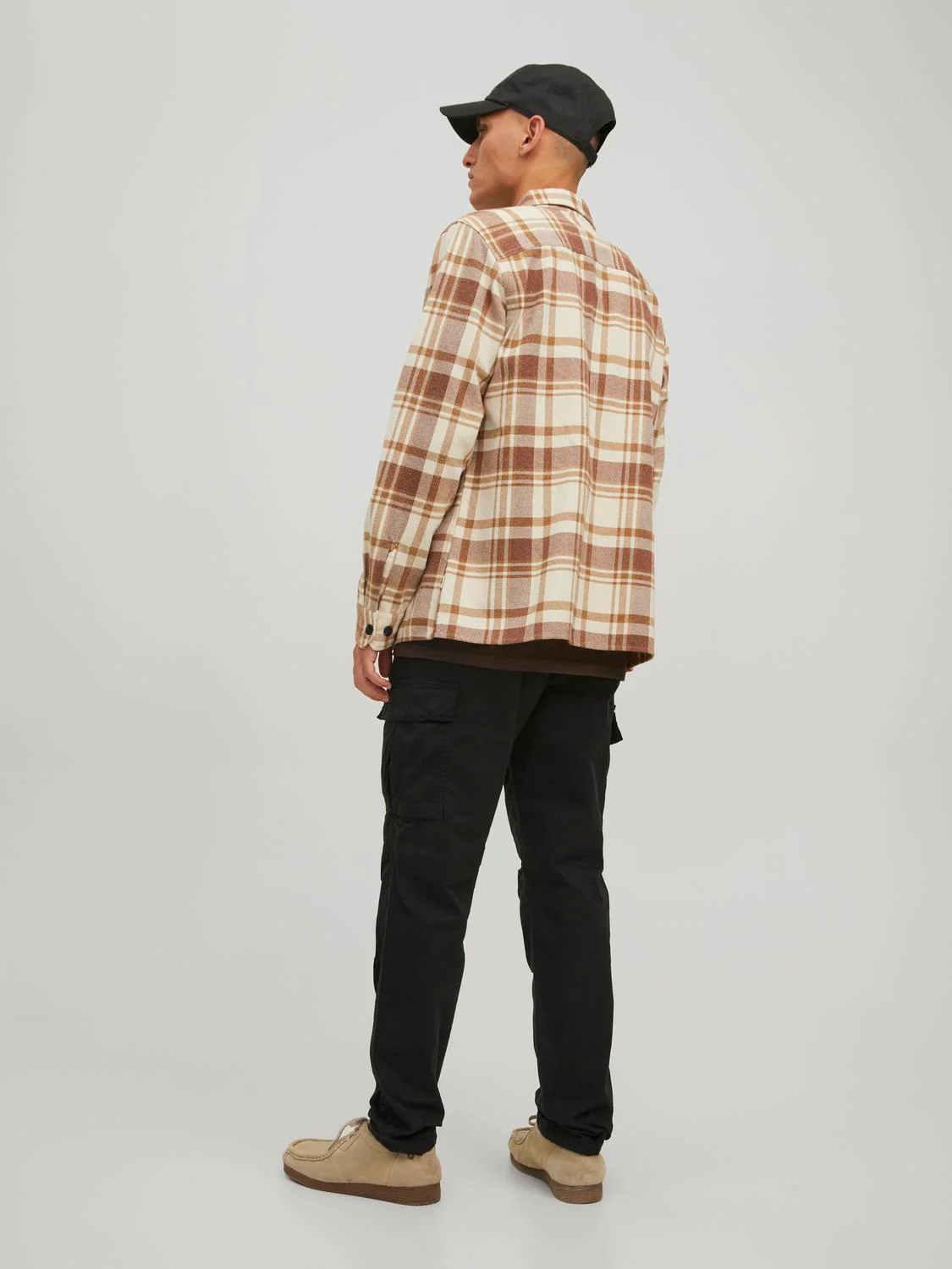 Ace tucker cargo bukse - black solid - Image 5