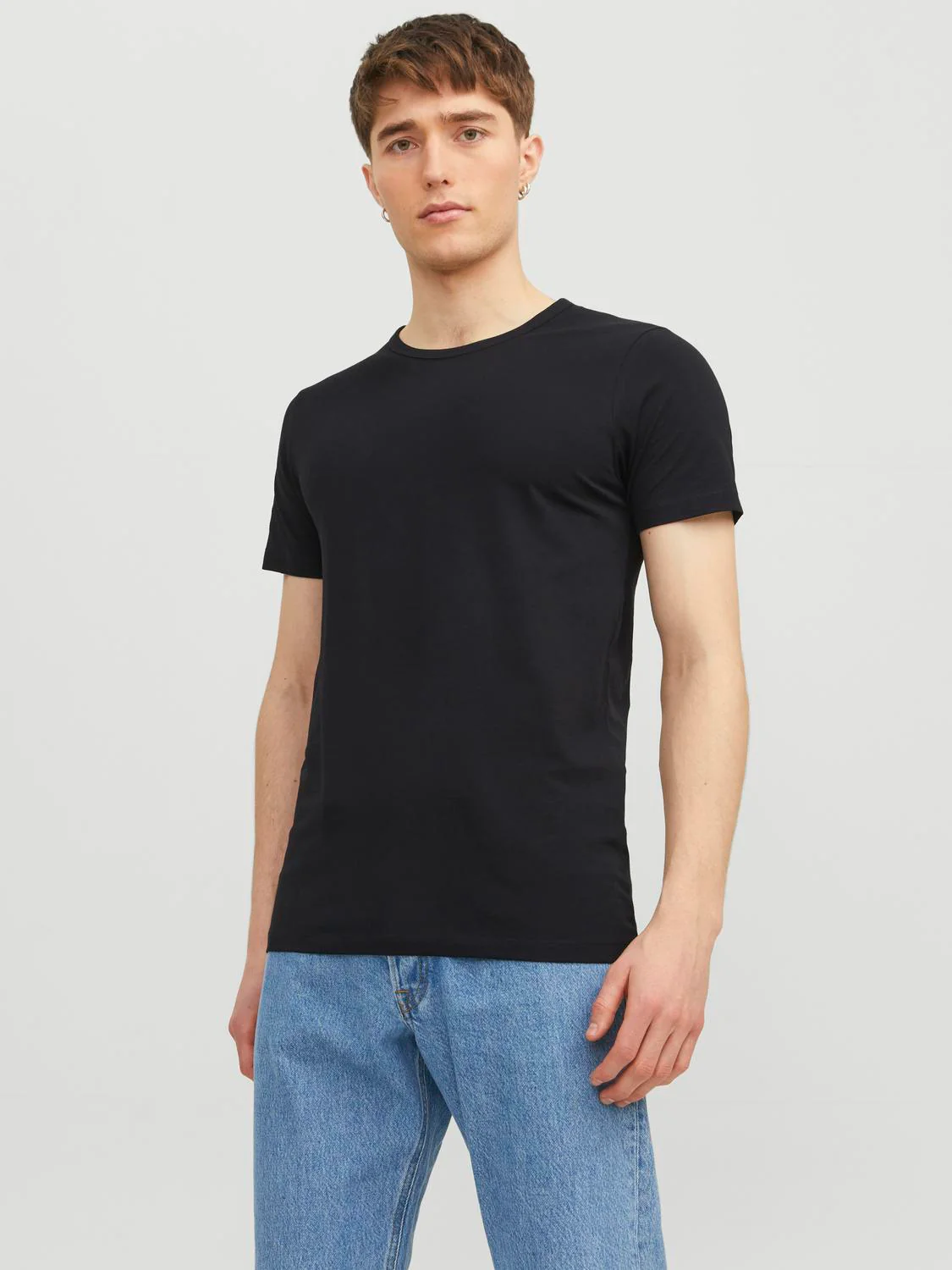 Basic t-skjorte - black - Image 3