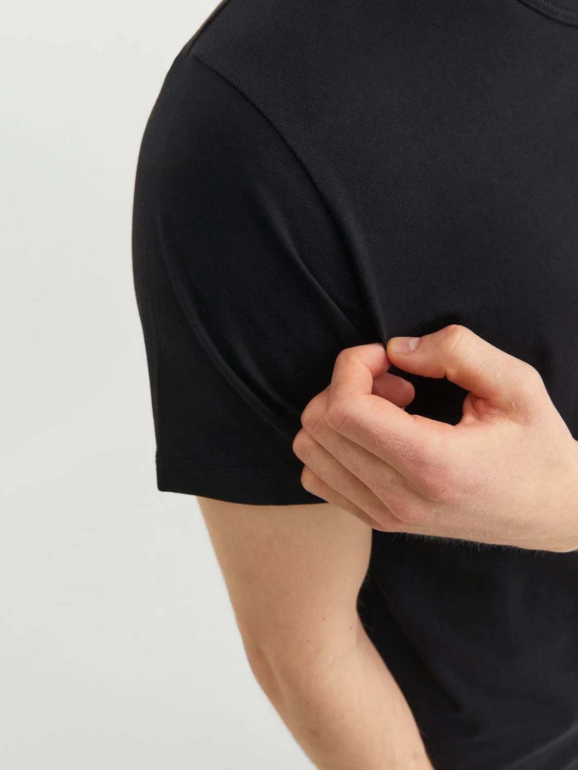 Basic t-skjorte - black - Image 5