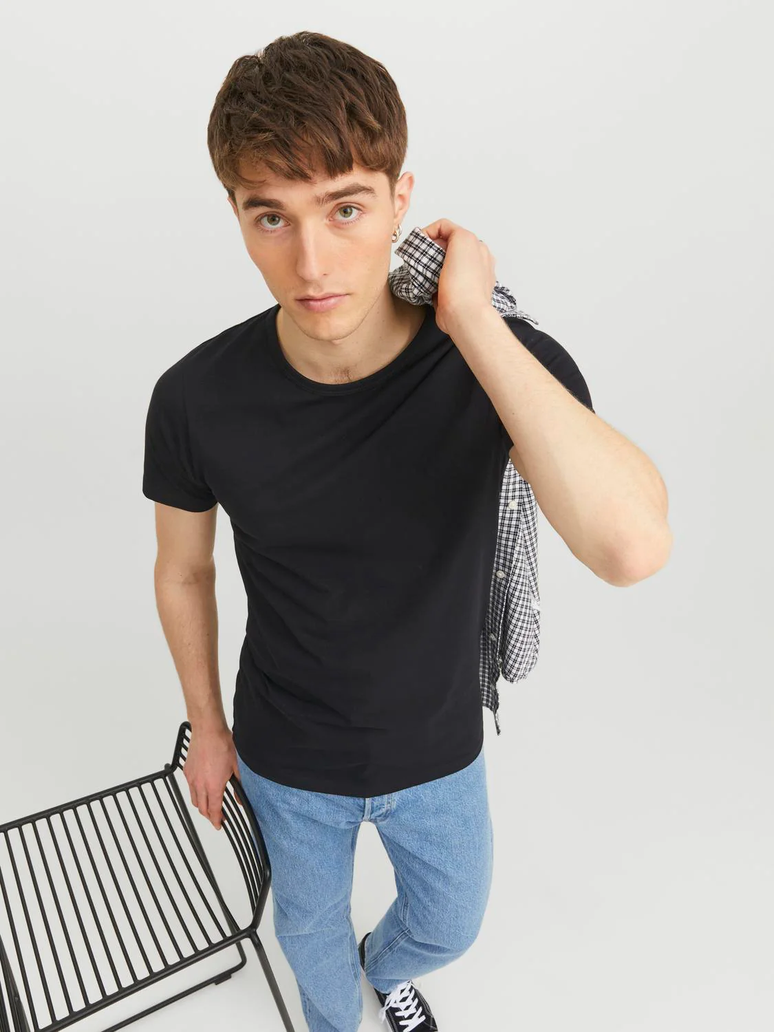 Basic t-skjorte - black - Image 7