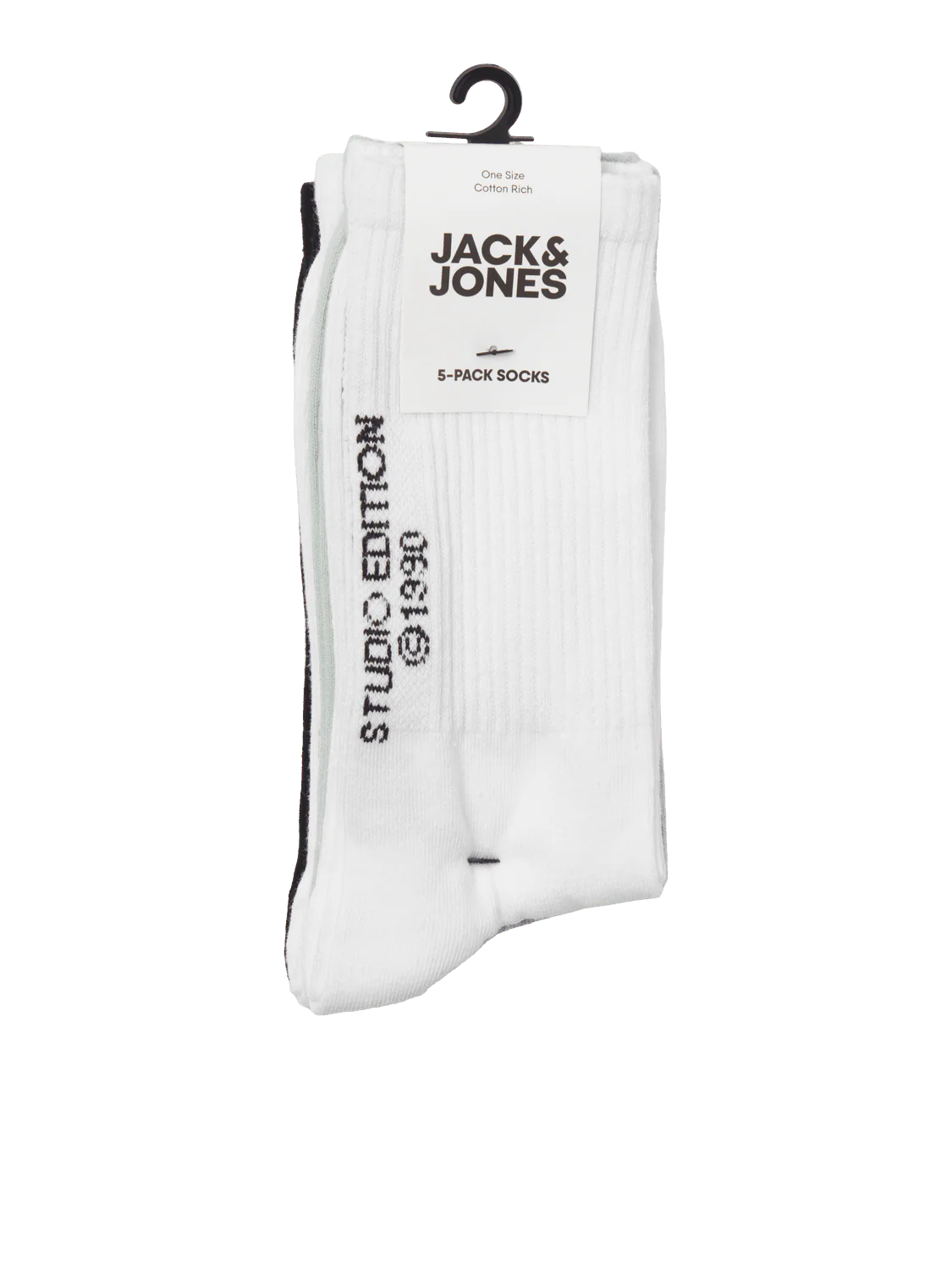 Bora tennis sokker 5 pack - white gray mist - Image 4