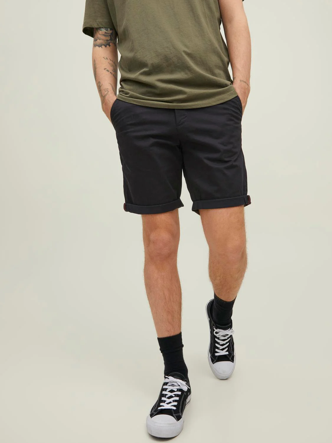 Bowie shorts solid - black - Image 4