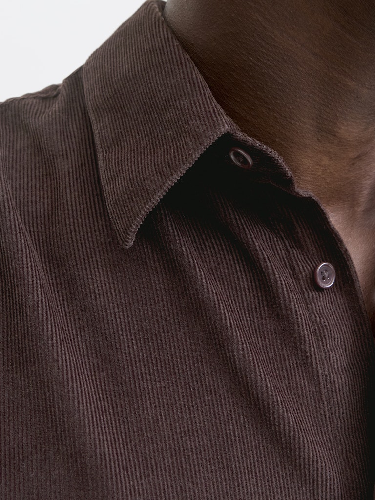 Ccasot corduroy skjorte - black coffee - Image 2