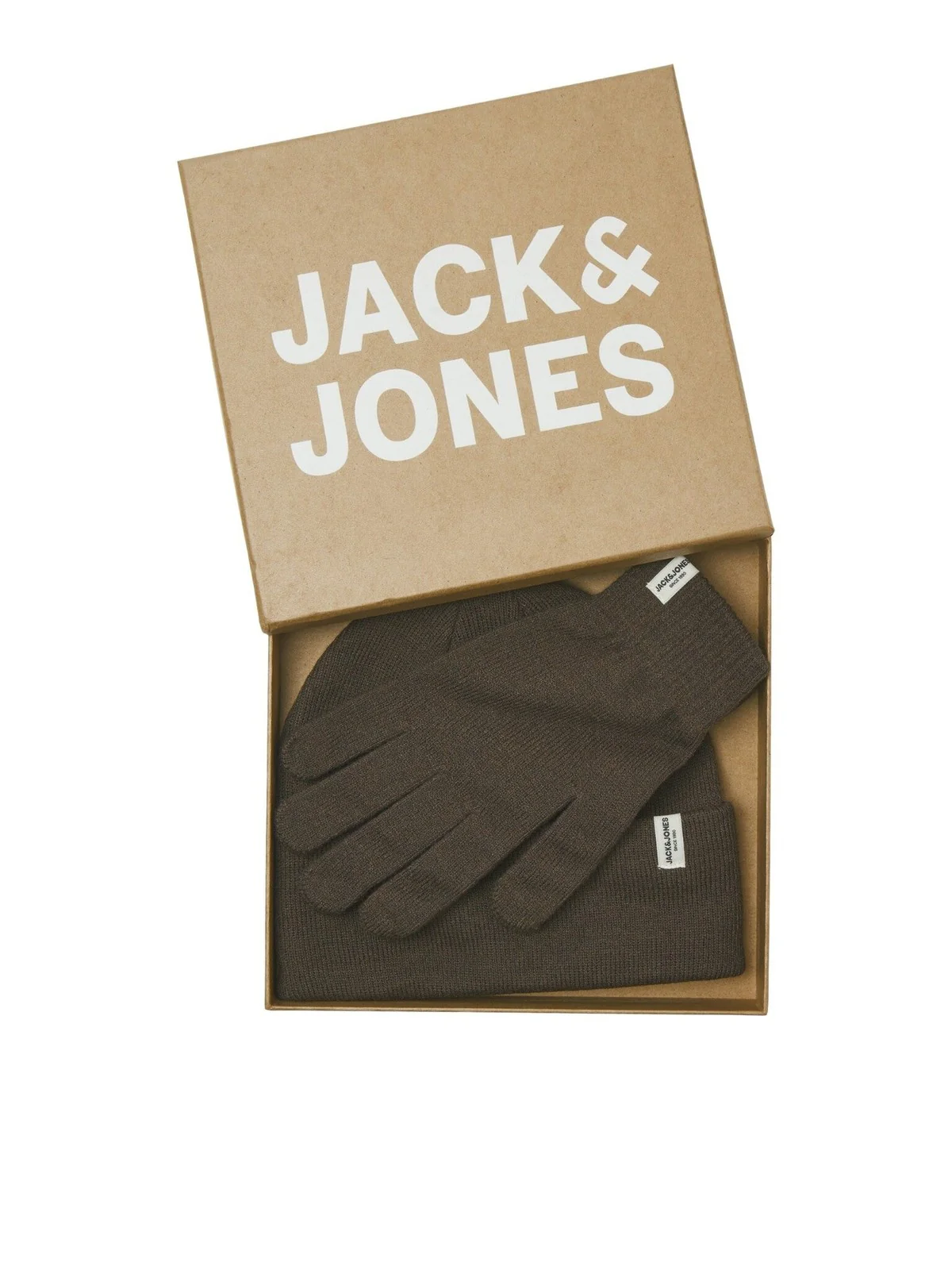 Cooper lue og hansker gavesett - chocolate brown - Image 4