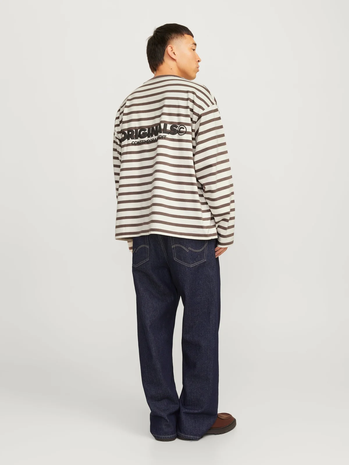 Islington t-skjorte langermet - deep taupe - Image 2