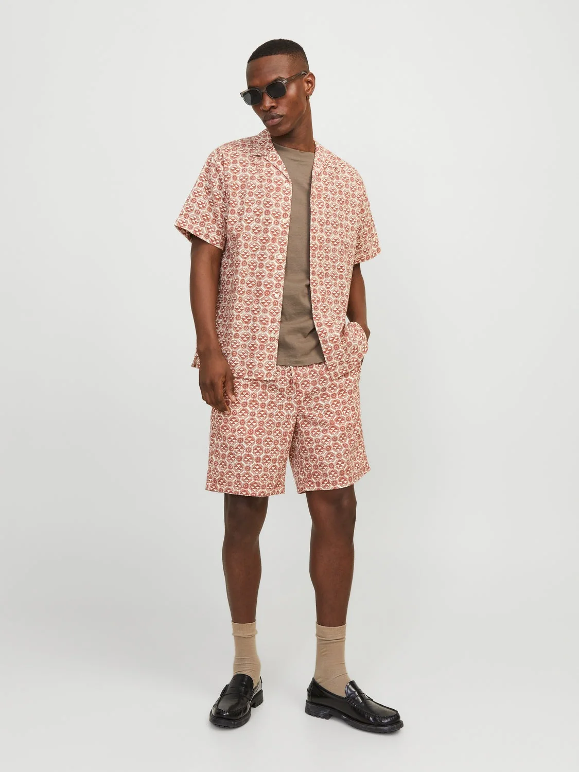 Jaiden luke seersuckett shorts - maple syrup / - Image 2