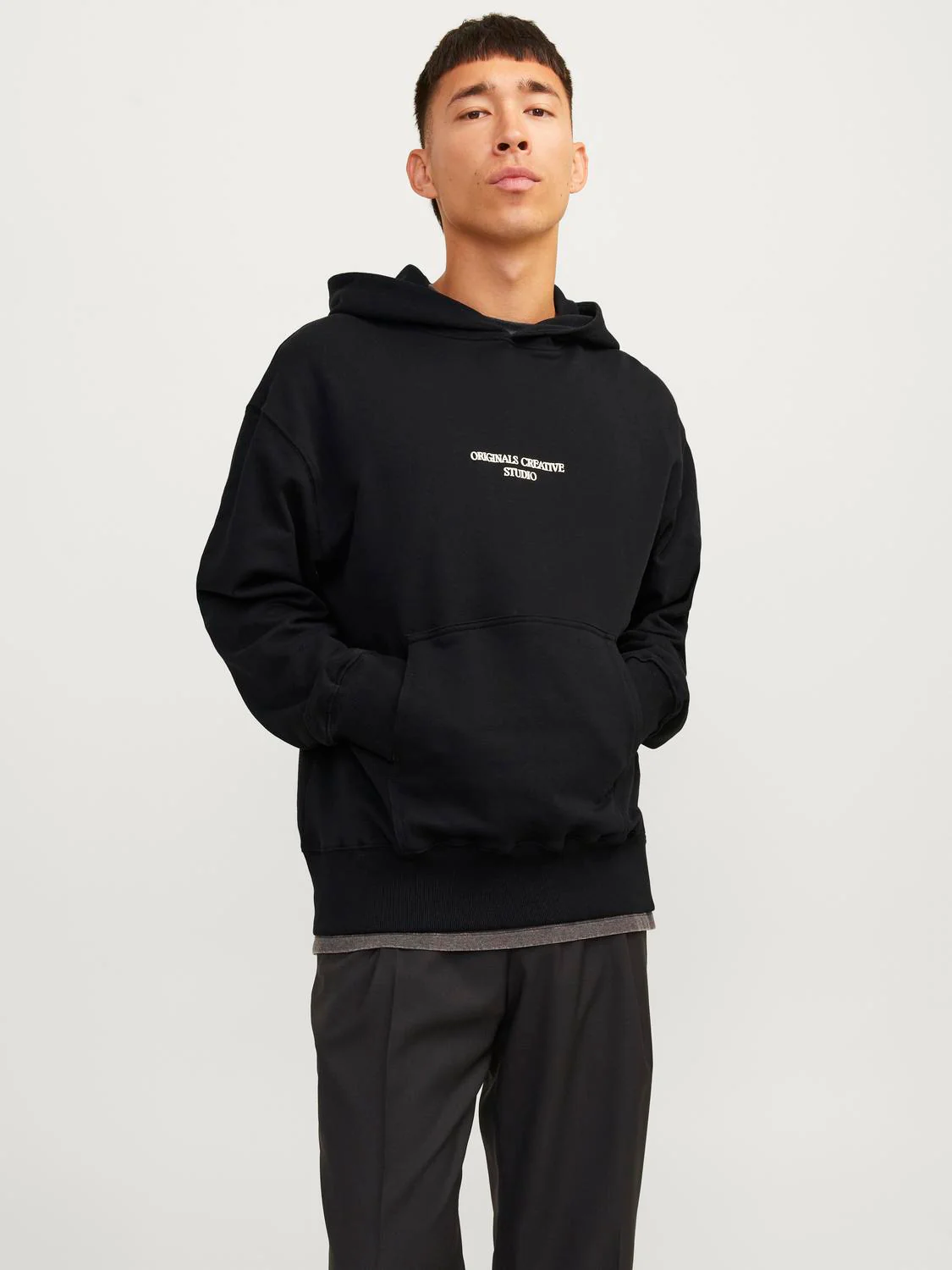 Jornoto graphic hoodie - black - Image 4