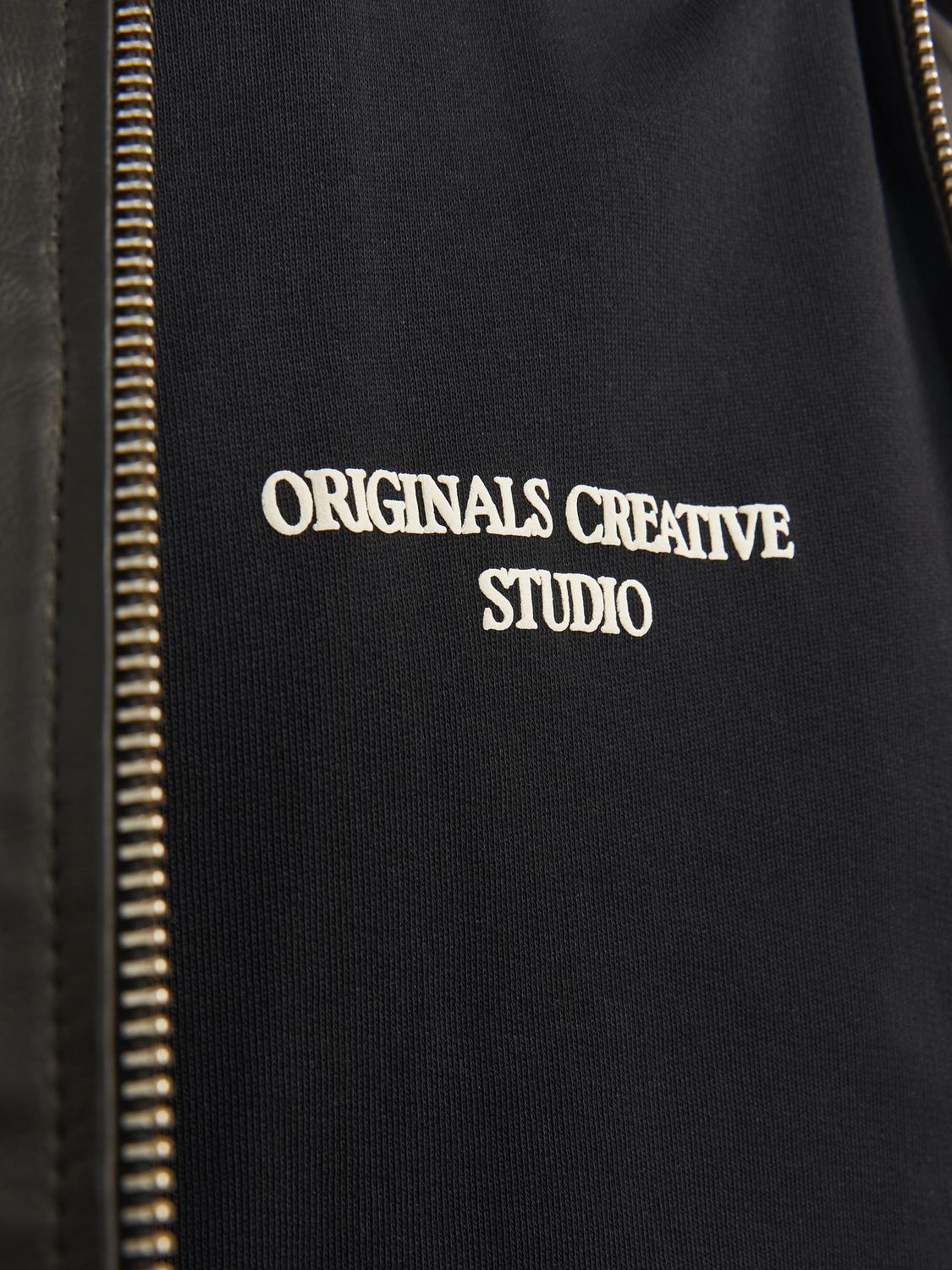 Jornoto graphic hoodie - black - Image 7