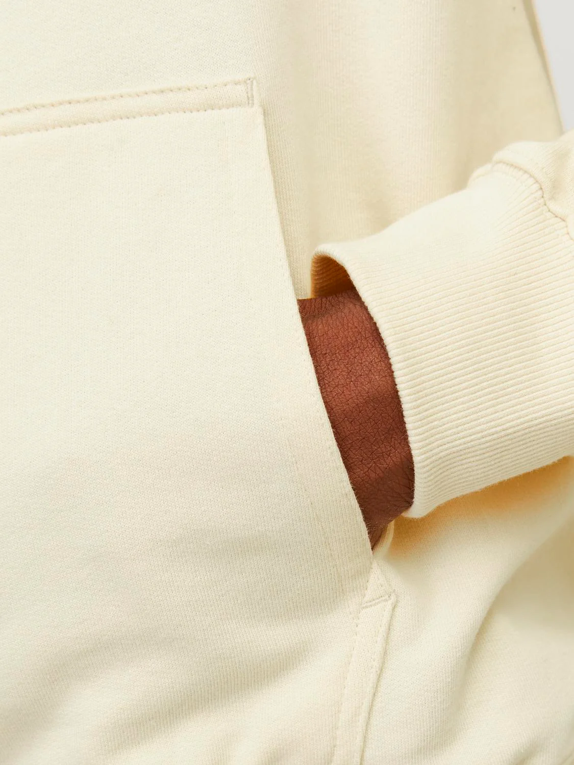 Jornoto graphic hoodie - buttercream - Image 6