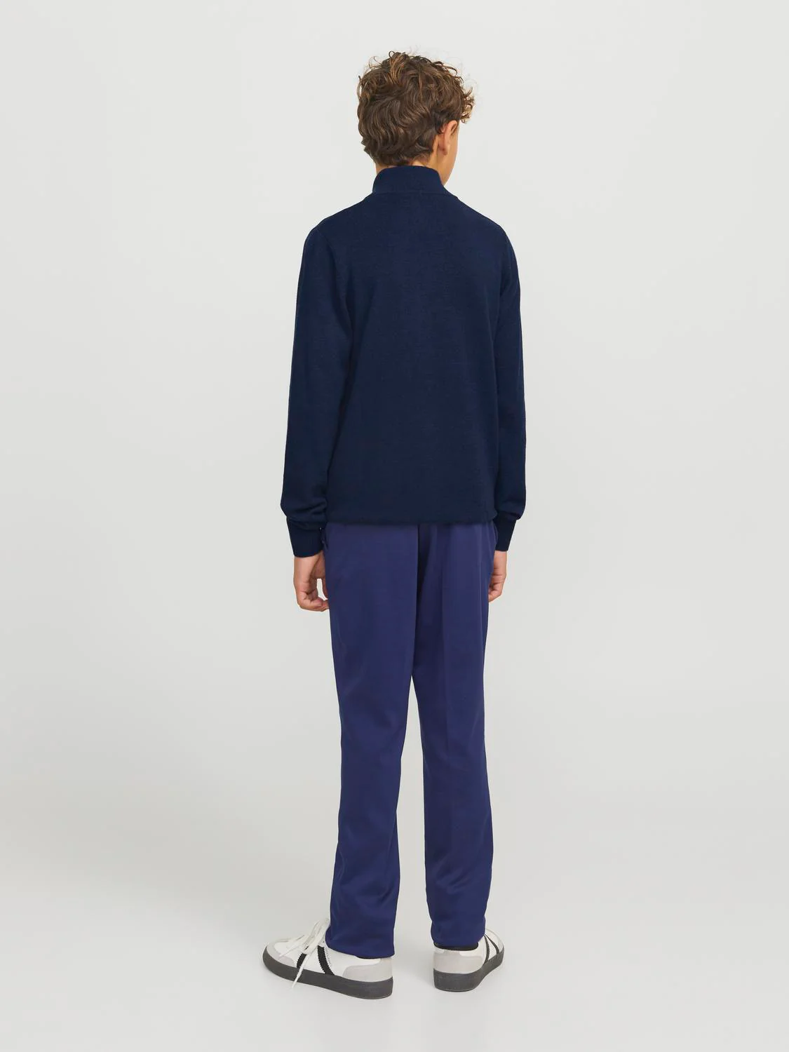 EMIL KNIT HALF ZIP - Navy Blazer - Image 4