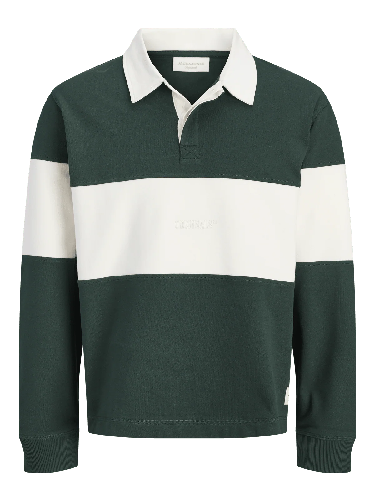 FREDERIKSBERG BLOCKING POLO GENSER - PINE GROVE - Image 3