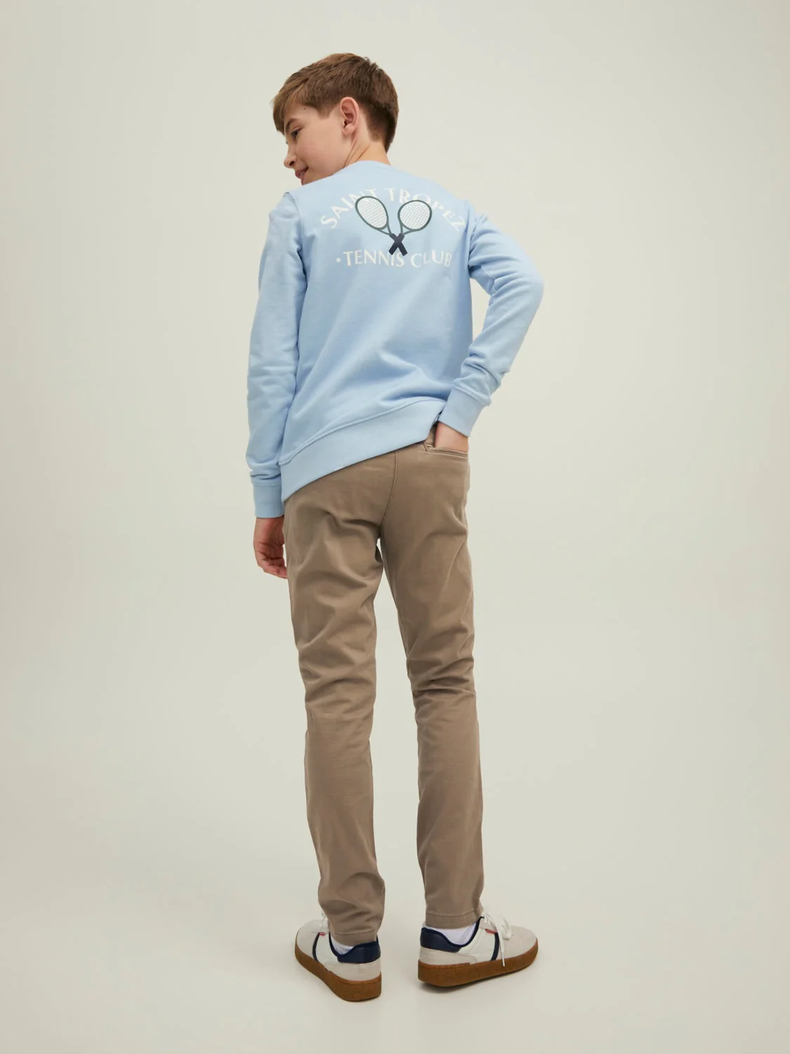 MARCO JJBOWIE CHINOS - Beige - Image 4