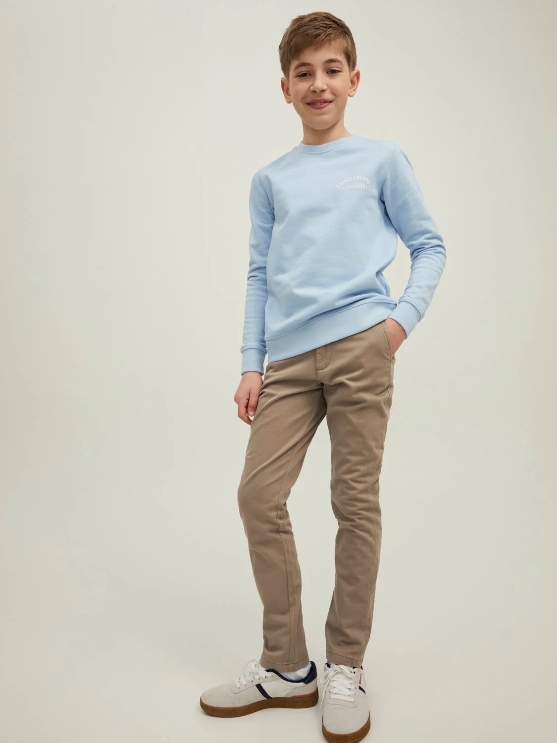 MARCO JJBOWIE CHINOS - Beige - Image 7