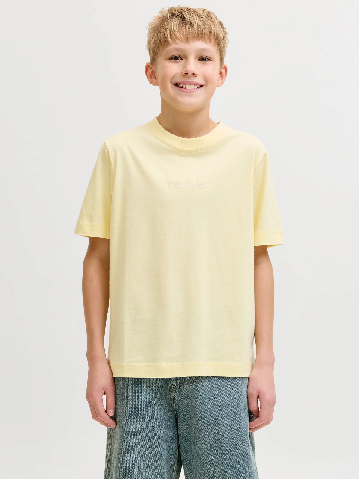 NORREBRO T-SKJORTE - Pastel Yellow - Image 2