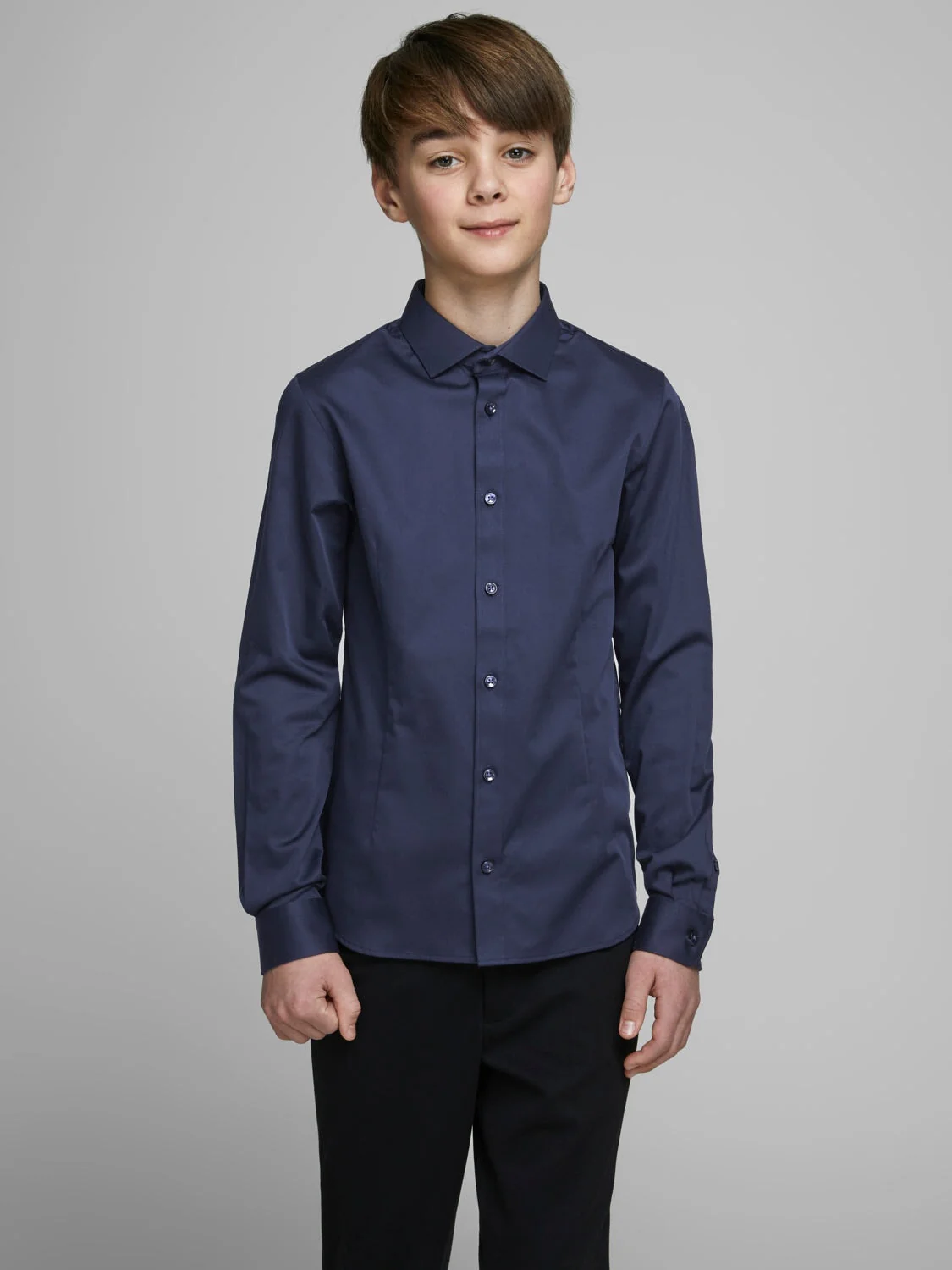 PARMA DRESSKJORTE - NAVY BLAZER - Image 4