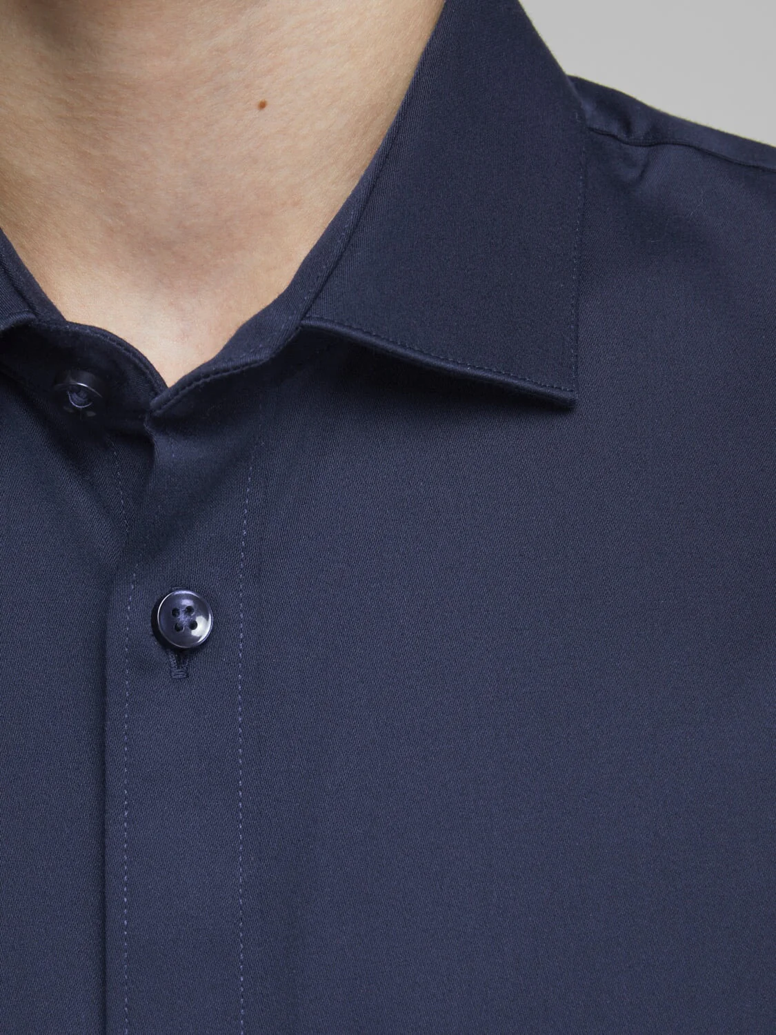 PARMA DRESSKJORTE - NAVY BLAZER - Image 8
