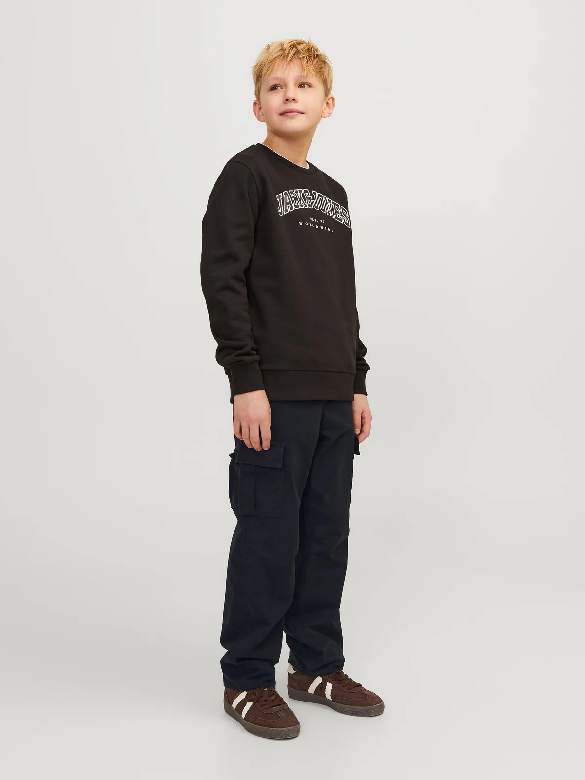 TKANE JJBARKLEY CARGO BUKSE - Black - Image 3