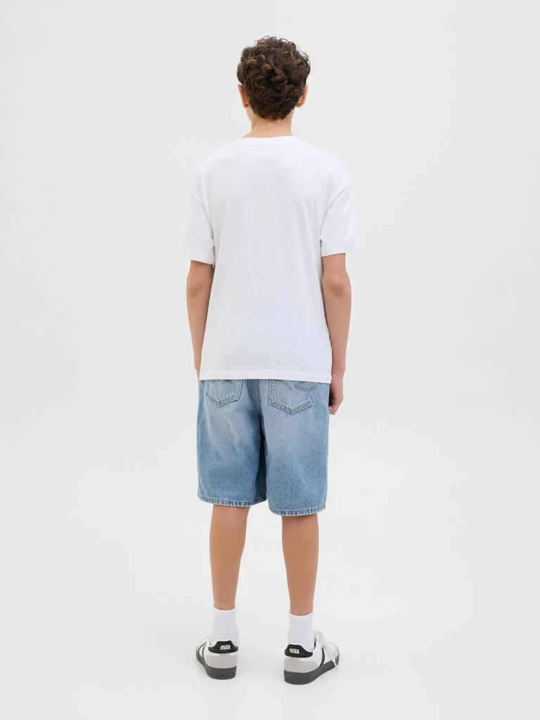 TONY JJORIGINAL SHORTS - Blue Denim - Image 7