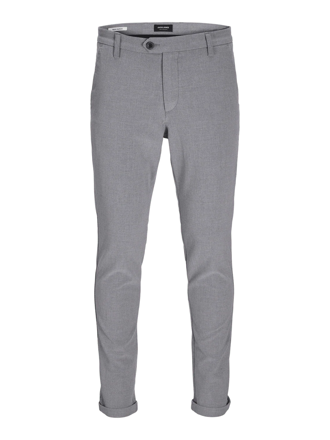 Marco jjconnor grey mel bukse - grey melange