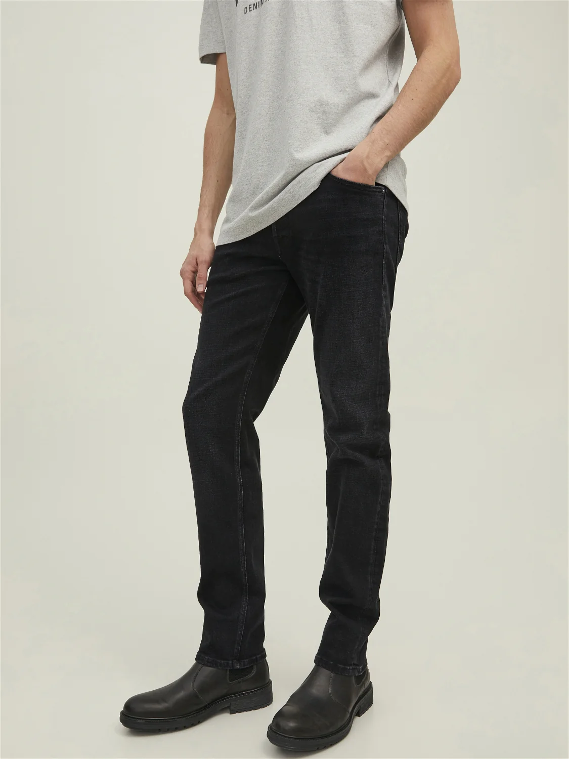 Mike original jeans - black denim - Image 3