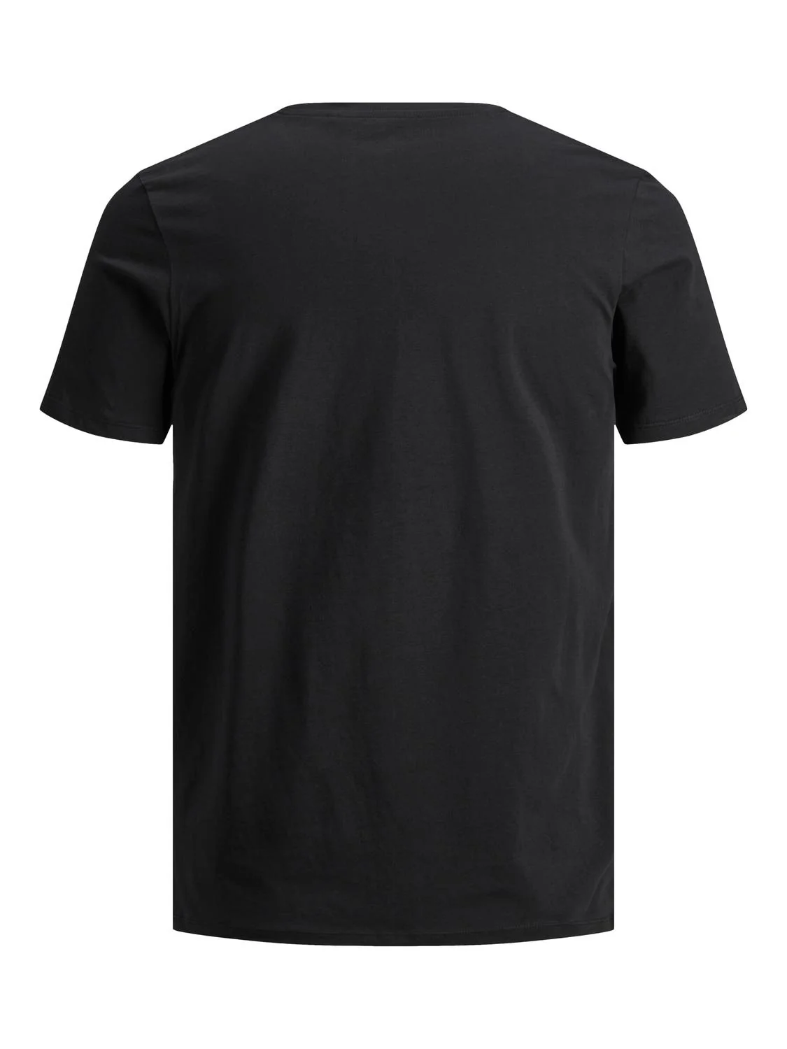 Organic basic t-skjorte o neck - black slim - Image 4
