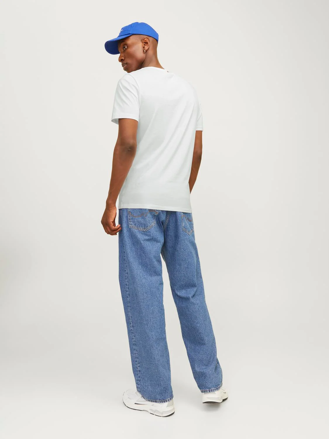 Organic basic t-skjorte - white slim - Image 5