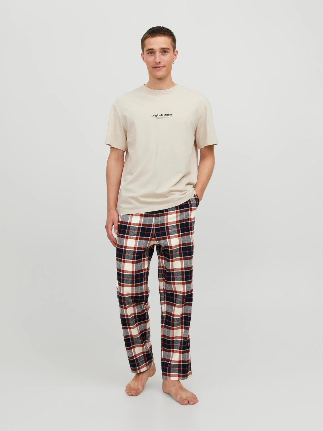 Rimon pyjamasbukse - cloud dancer - Image 2