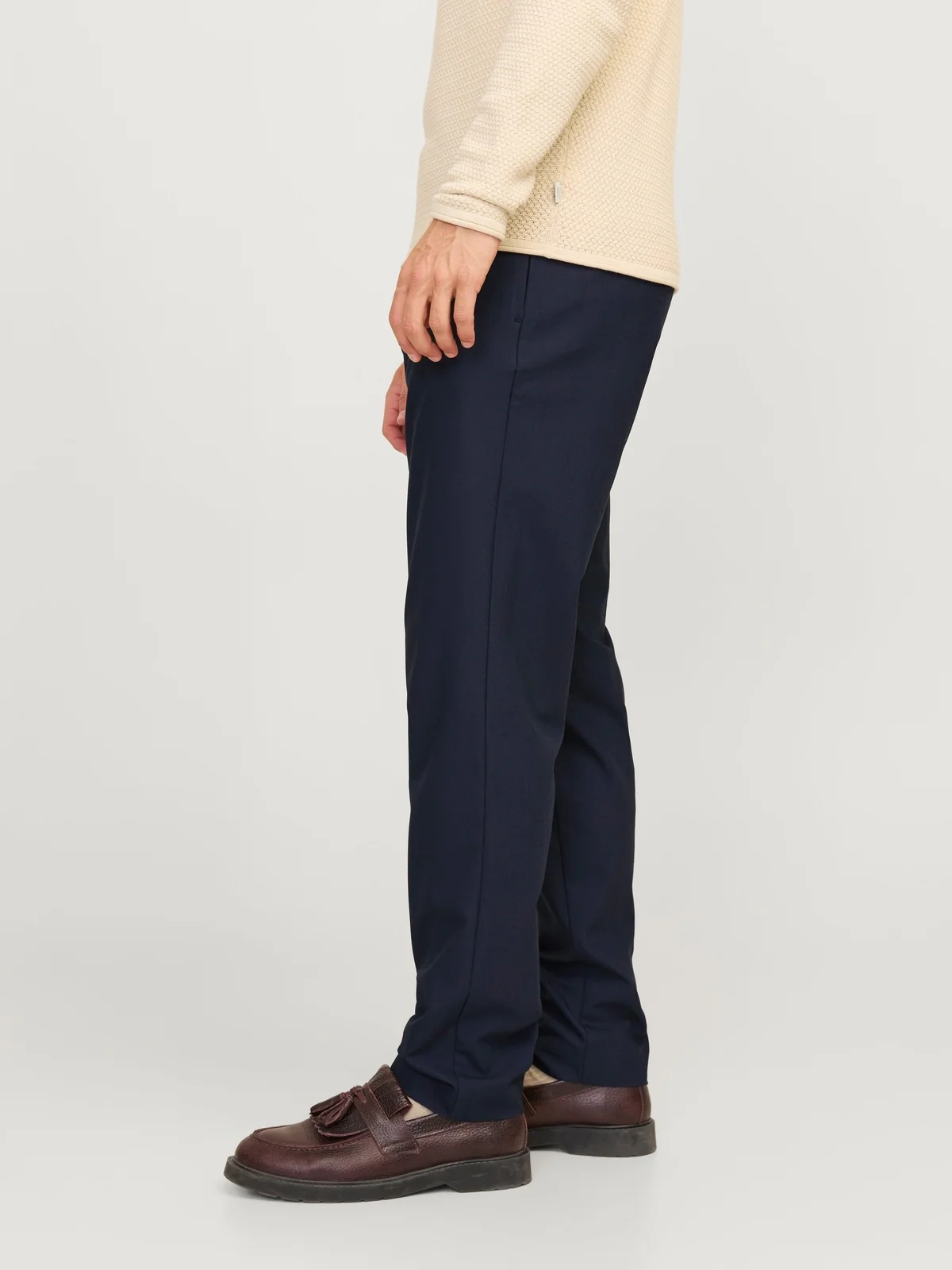 Stace leo chino bukse - dark navy - Image 7