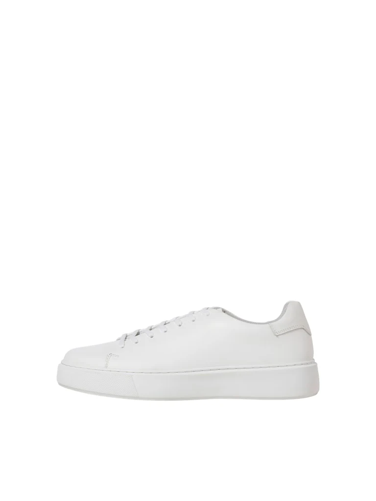 Stockholm leather sneaker - bright white - Image 2