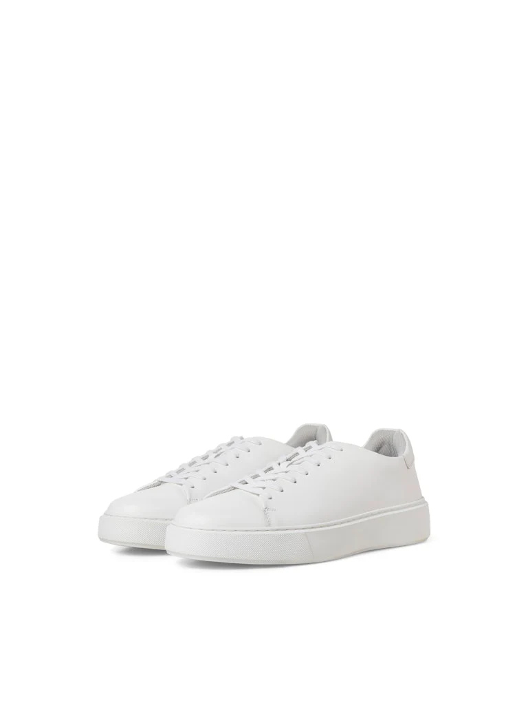 Stockholm leather sneaker - bright white - Image 3