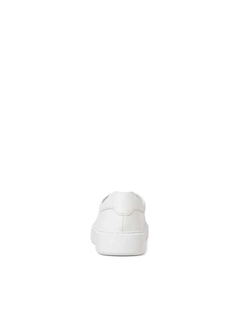 Stockholm leather sneaker - bright white - Image 4