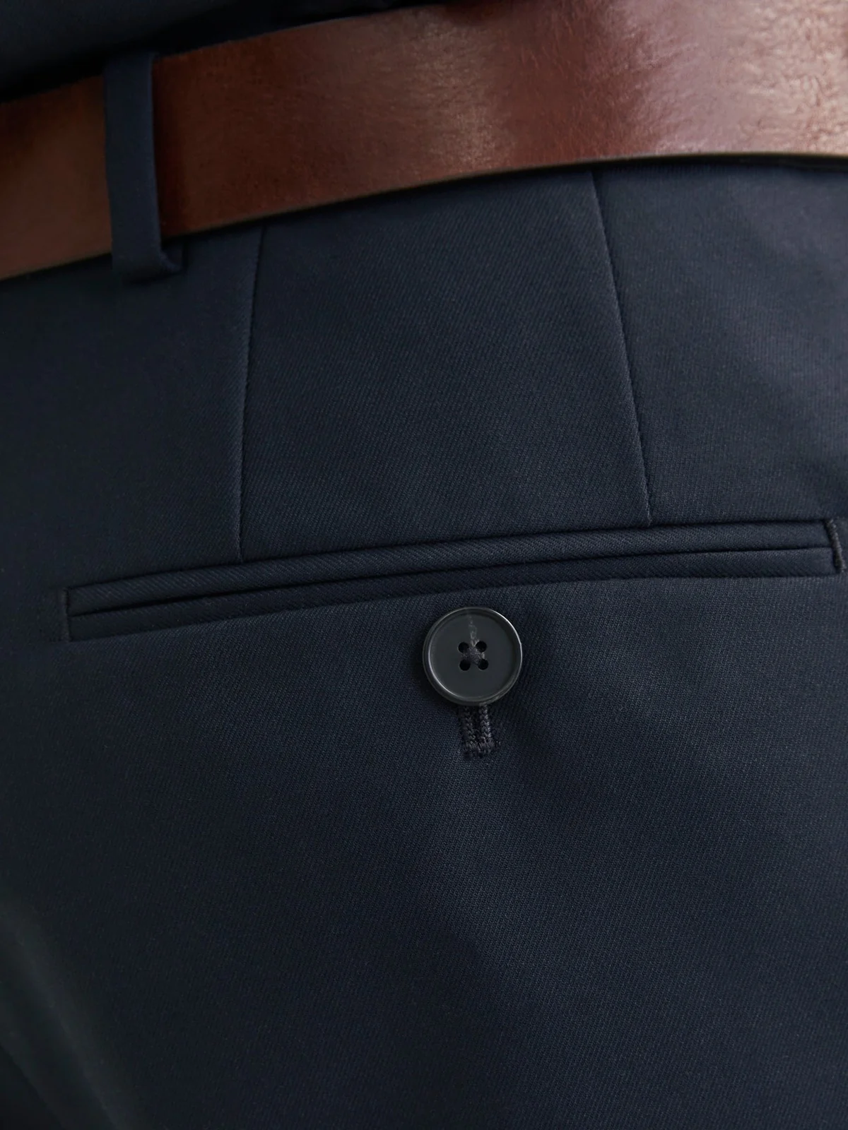 Theo bukser - dark navy regular fit - Image 5