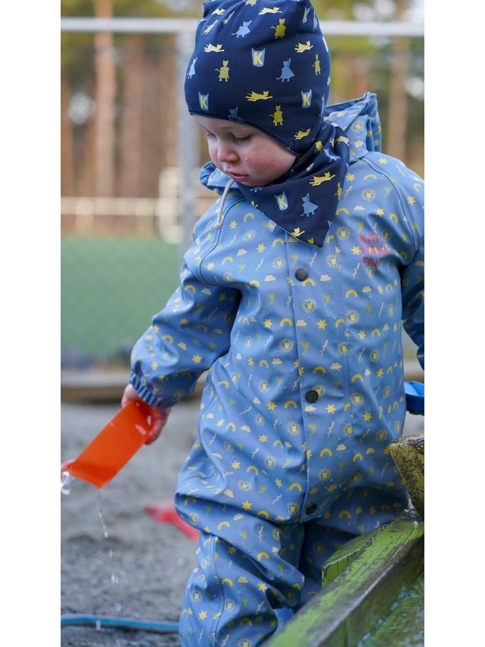 BABYREGNDRESS DUGG - Mjuk BlÄ - Image 8